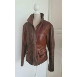 Leren Skira dames jas L