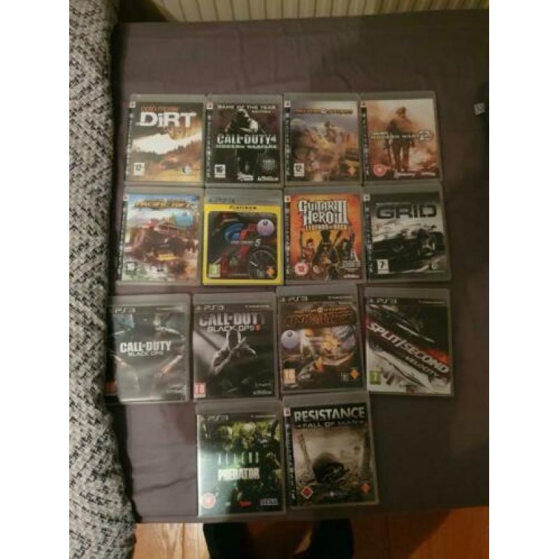 PS3 spellen – 14st Nog zeer mooie PS3 spellen