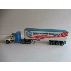 Siku Mack Truck met oplegger America-Europe