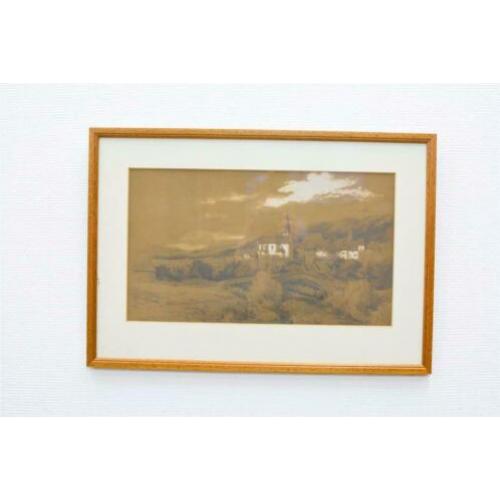Landschap prent schilderij 80263