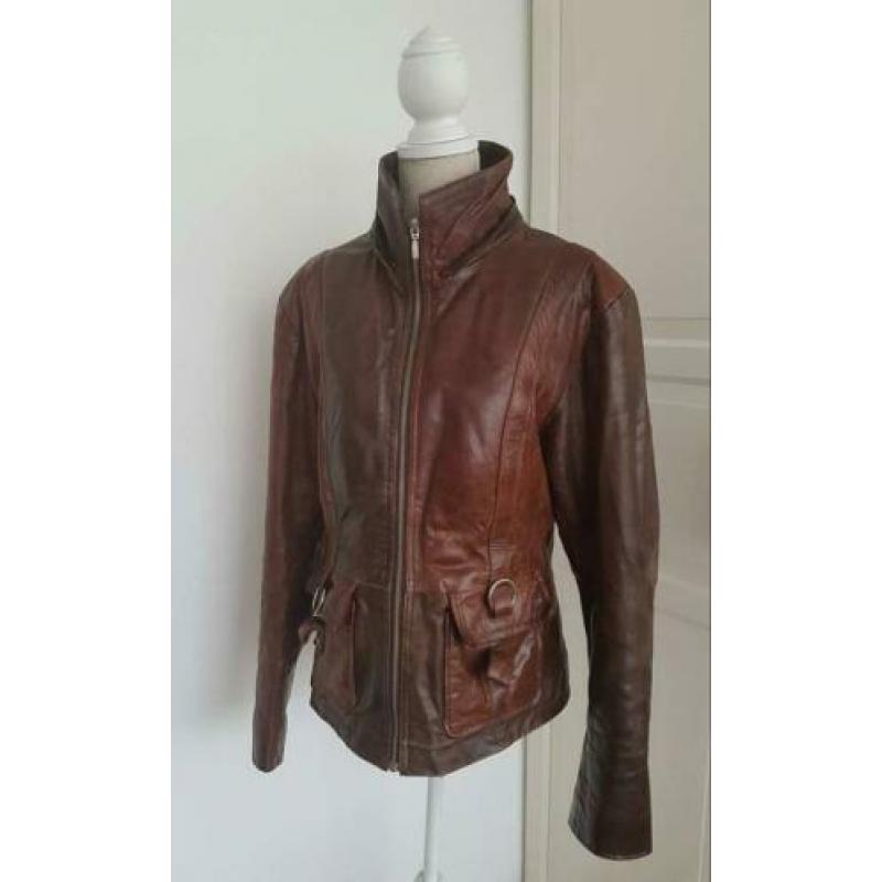 Leren Skira dames jas L