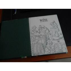 Wijn record book by Alan Hutchicon