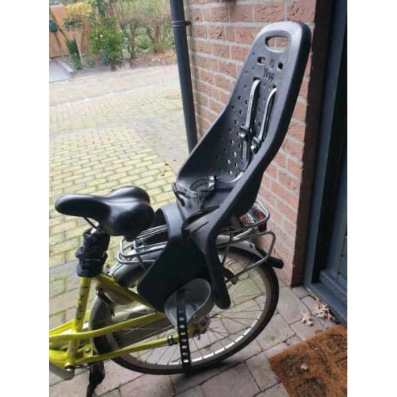 Yepp achterzitje Maxi Easyfit zwart