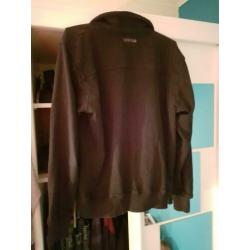 Zwart Heren Vest Maat L