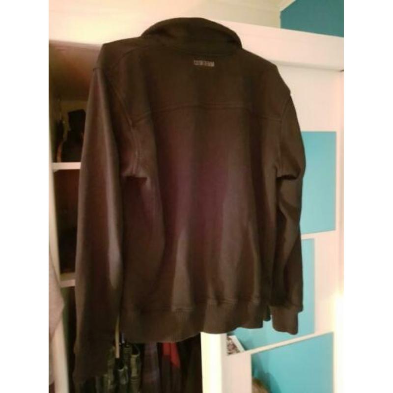 Zwart Heren Vest Maat L