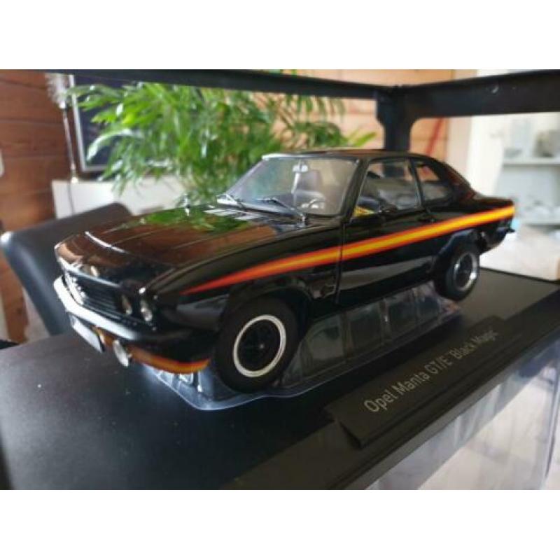 Opel Manta GT/E, Black Magic , van Norev