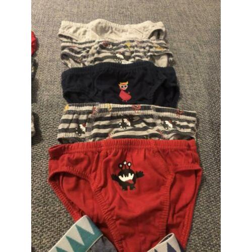 13x onderbroek ondergoed kleding onderkleding maat 110 116