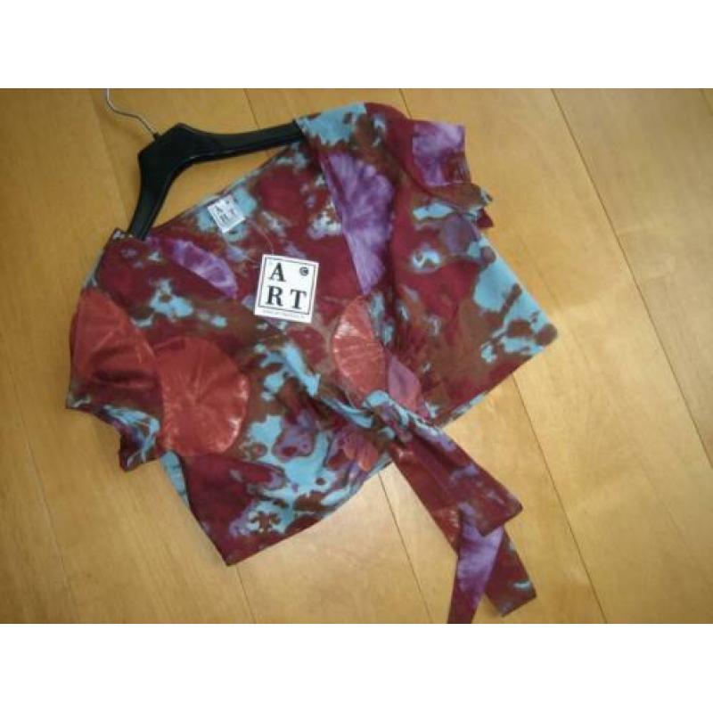 Nieuw! Prachtig artistique bolero-vestje ART, L, snazzeys