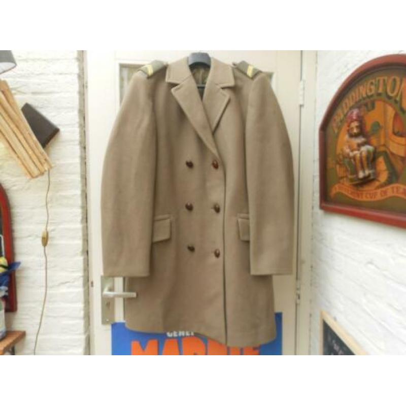 Nette warme landmacht jas winter mantel uit 1971 kl