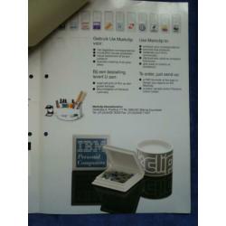 Markclip paperclip presentatiefolder met prijslijst