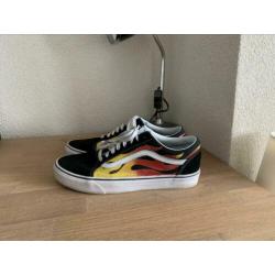 Vans flame old skool, maat 43