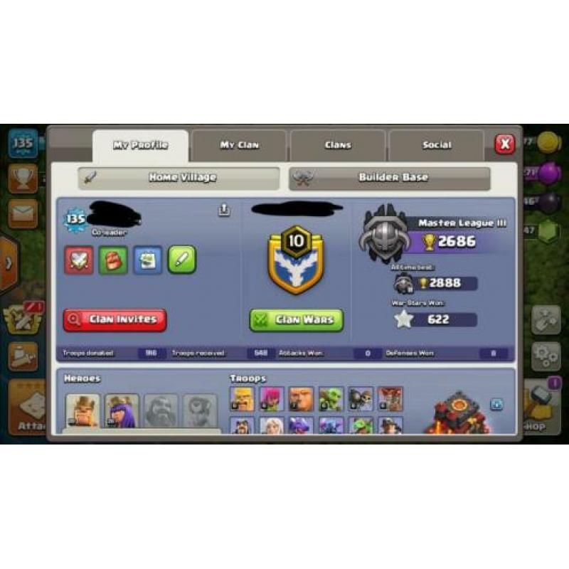 Clash of clans acc th10