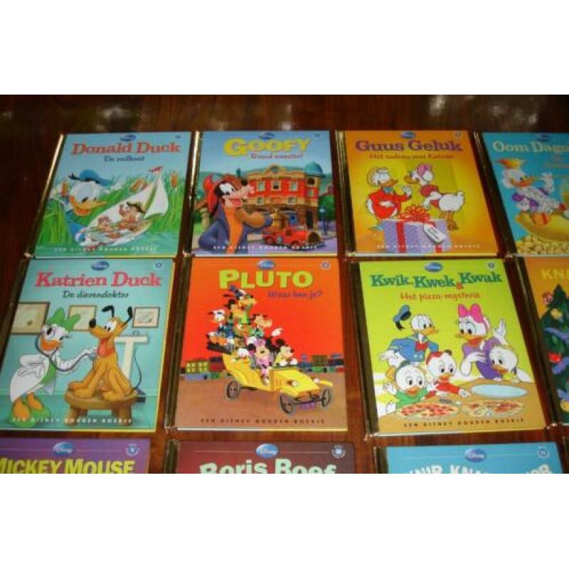 Gouden boekjes ad set 15 delen compleet disney mickey minnie