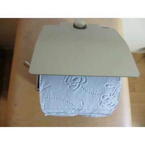 Toiletrolhouder RVS