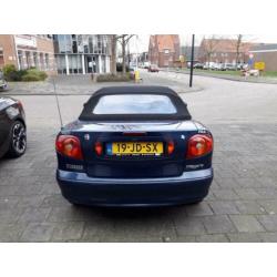 Renault Megane 1.4 16V Auth Cabrio Euro 2000 2002 Blauw