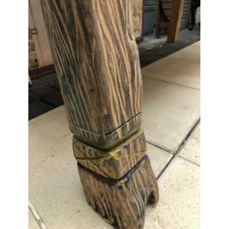 Oude teakhout bank teak India