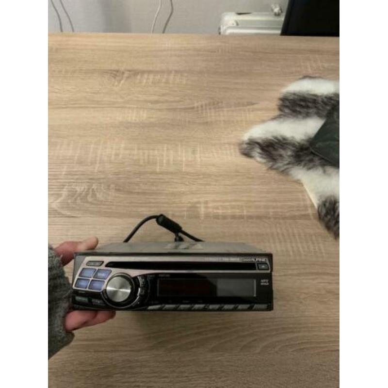 Mooie Alpine auto radio