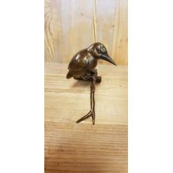 IJSVOGEL / bronzen beeld
