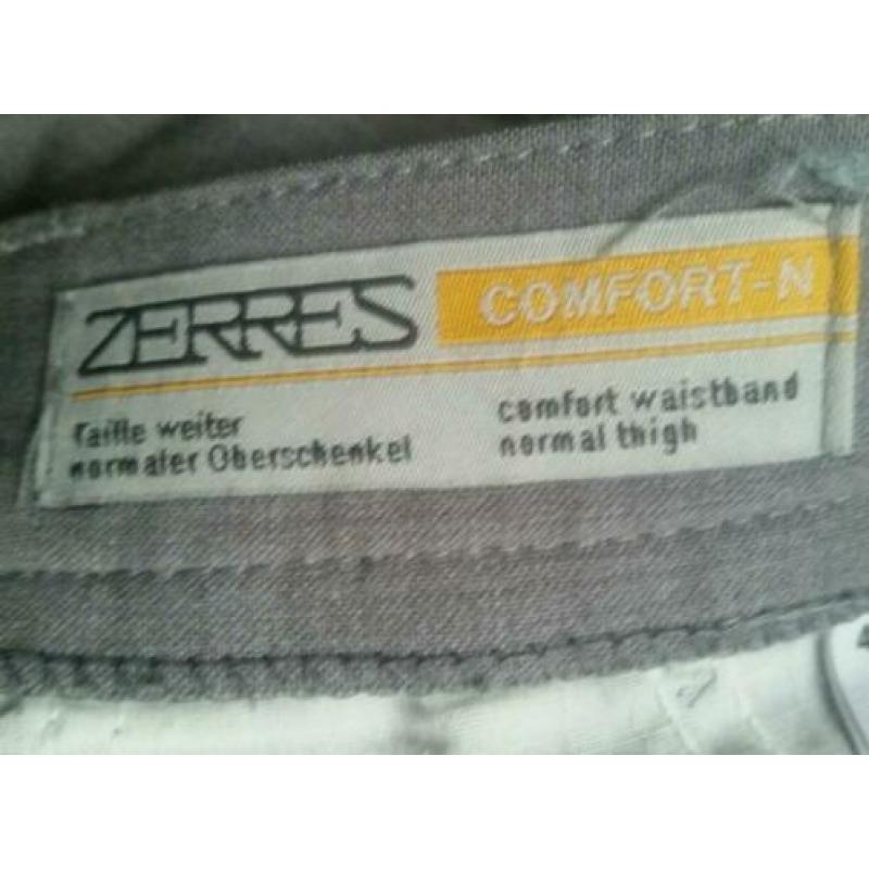 Vintage retro oude damesbroek pantalon zerres mt 42 kort
