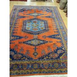 Vintage handgeknoopt perzisch tapijt wiss 330x231