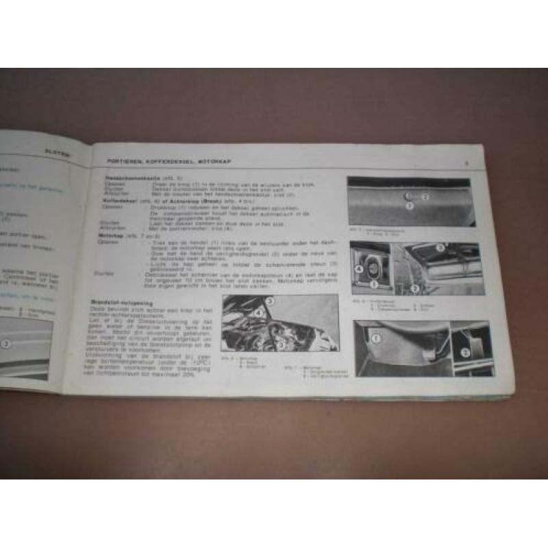 Handleiding/ instructieboekje Citroen CX 1975