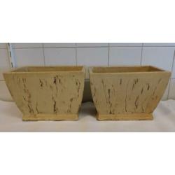 2 Japanse potten