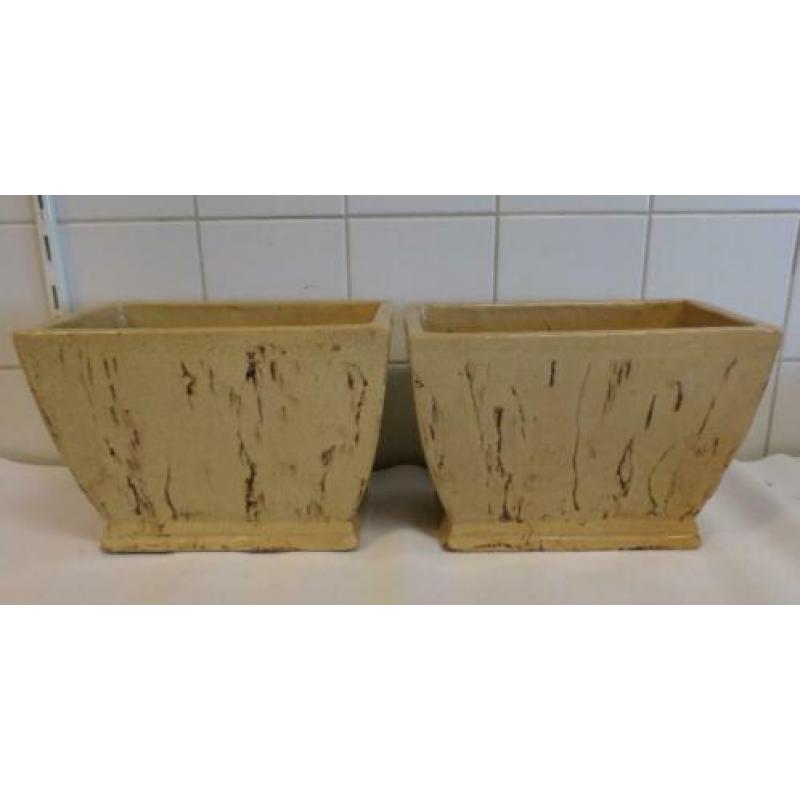 2 Japanse potten