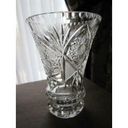 Mooie russische kristal vaas - loodkristal