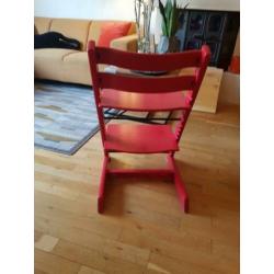 2x stokke kinderstoel