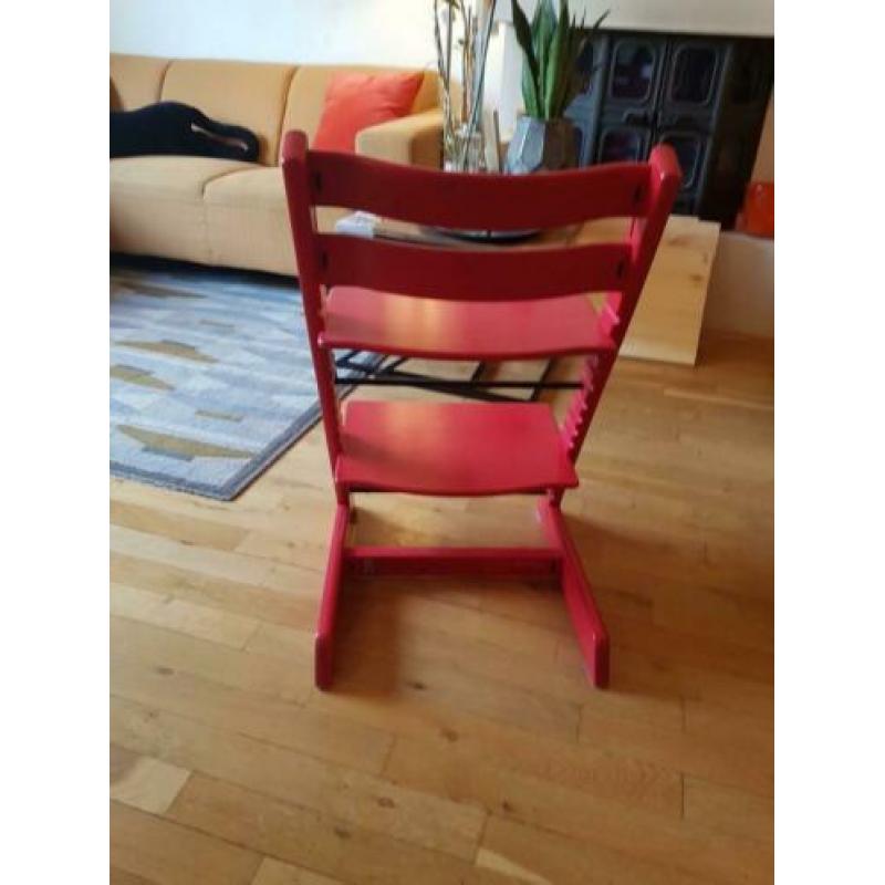 2x stokke kinderstoel