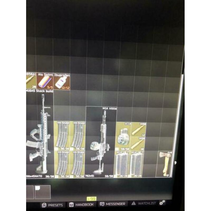 Escape from tarkov met goeie wapens