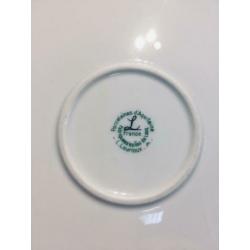 Porcelaine bord uit Frankrijk