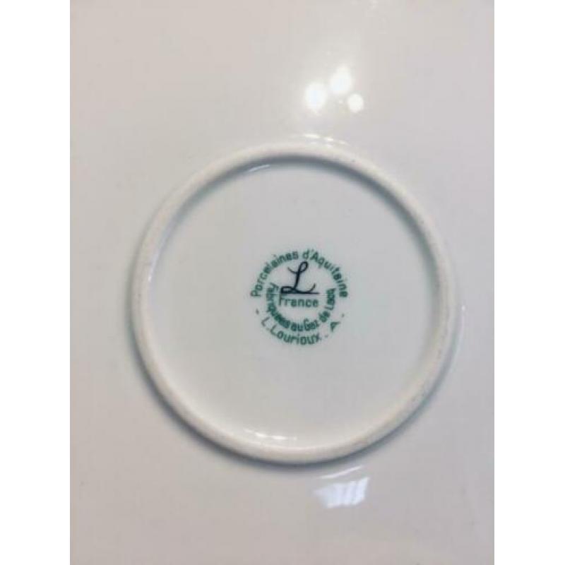 Porcelaine bord uit Frankrijk