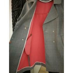 ?? In nieuwstaat, geruite trenchcoat ??