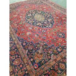 Handgeknoopt Perzisch tapijt Iran Meshed wol groot 327x415cm