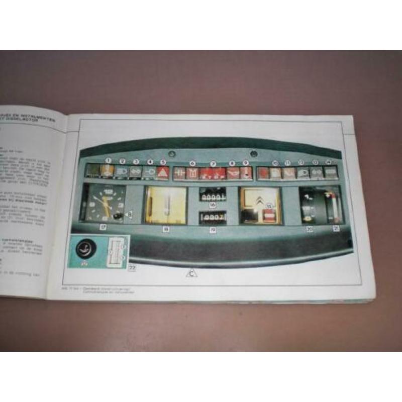 Handleiding/ instructieboekje Citroen CX 1975