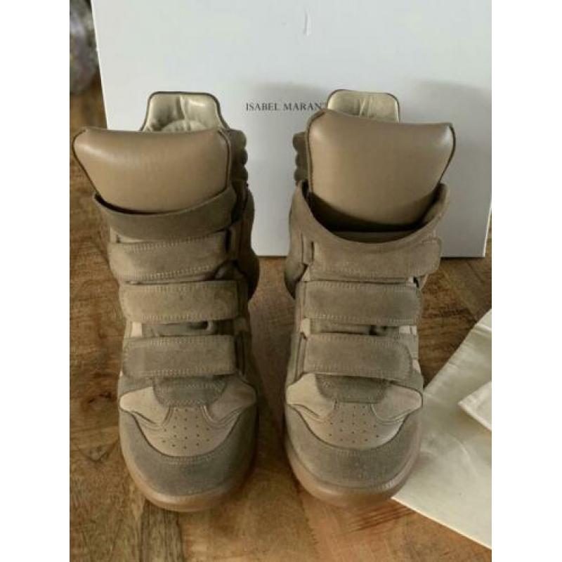 Isabel marant 39 taupe zo goed als nieuw