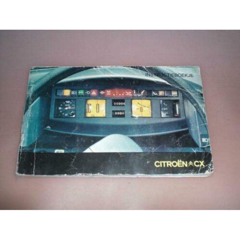 Handleiding/ instructieboekje Citroen CX 1975