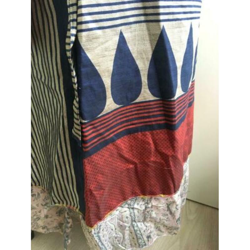 Omslag rok vintage one size print retro hippie goa boho