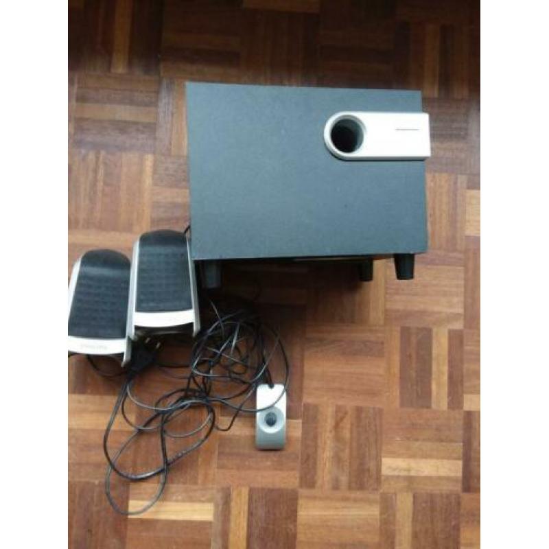 Philips 2.1 speakerset