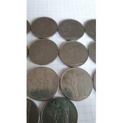 Italië 100 lire 17 stuks