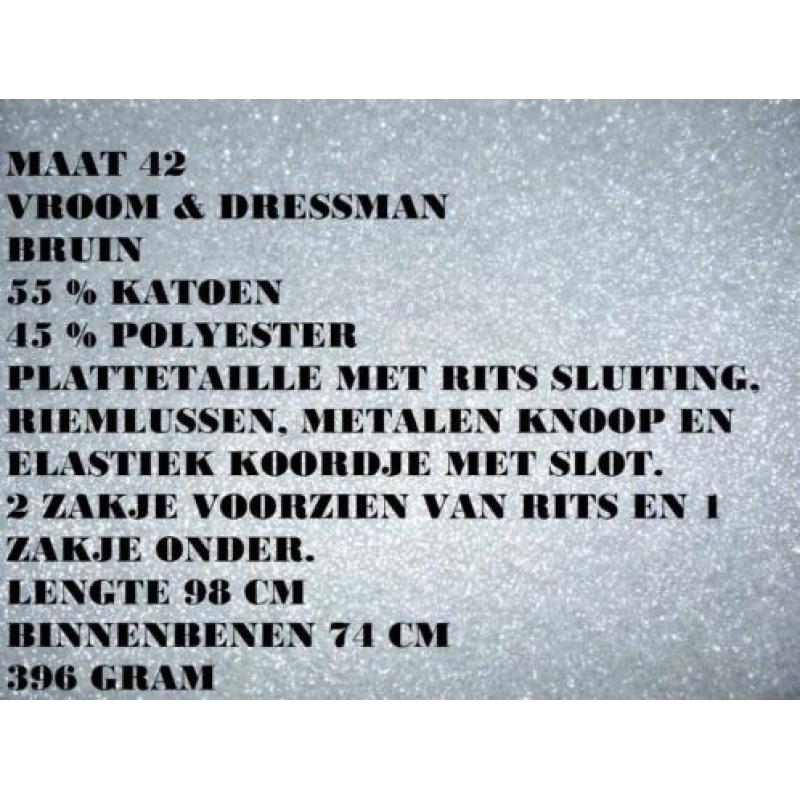 Maat 42 - broeken van v&d - diverse