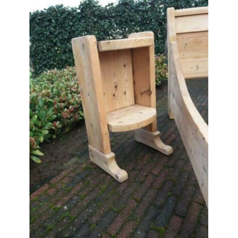 Massief grenen bed 150x200