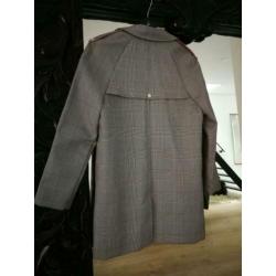 ?? In nieuwstaat, geruite trenchcoat ??