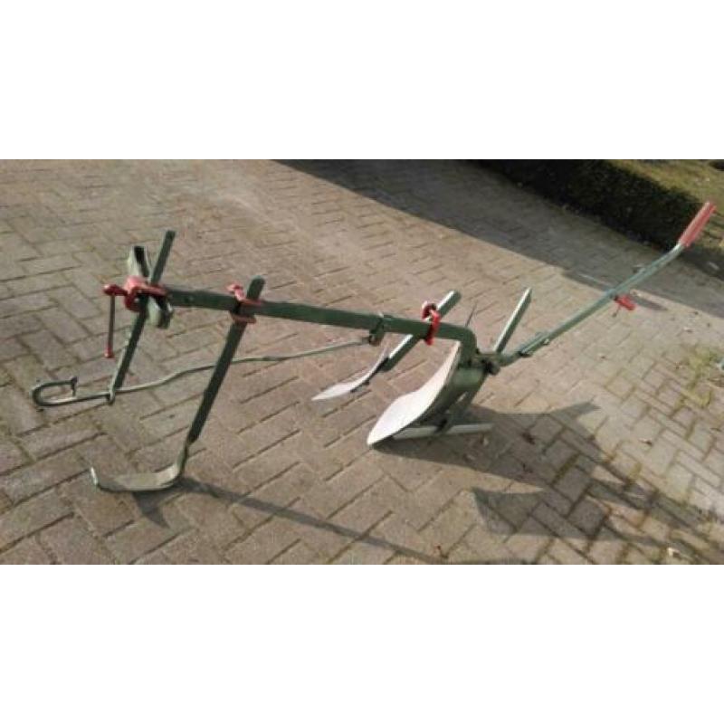 Paarden ploeg