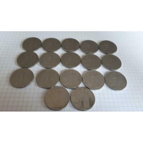Italië 100 lire 17 stuks