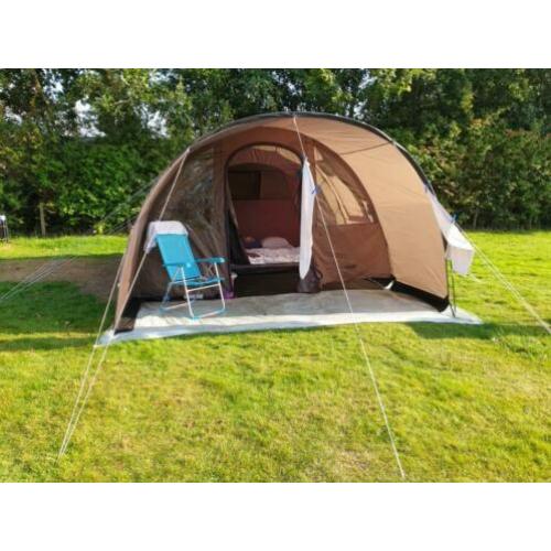 Vrijbuiter Outdoor Rhodos 5 polyester tent, in nieuwstaat