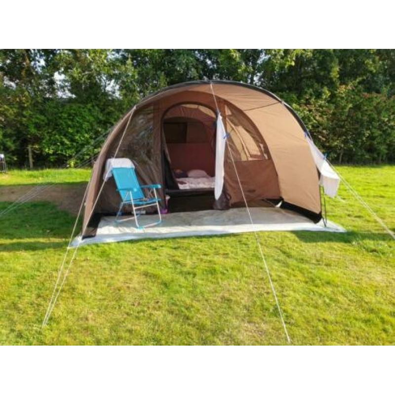 Vrijbuiter Outdoor Rhodos 5 polyester tent, in nieuwstaat