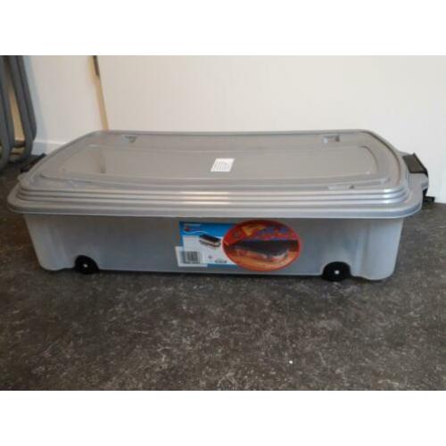 Rolbox voor onder een bed
