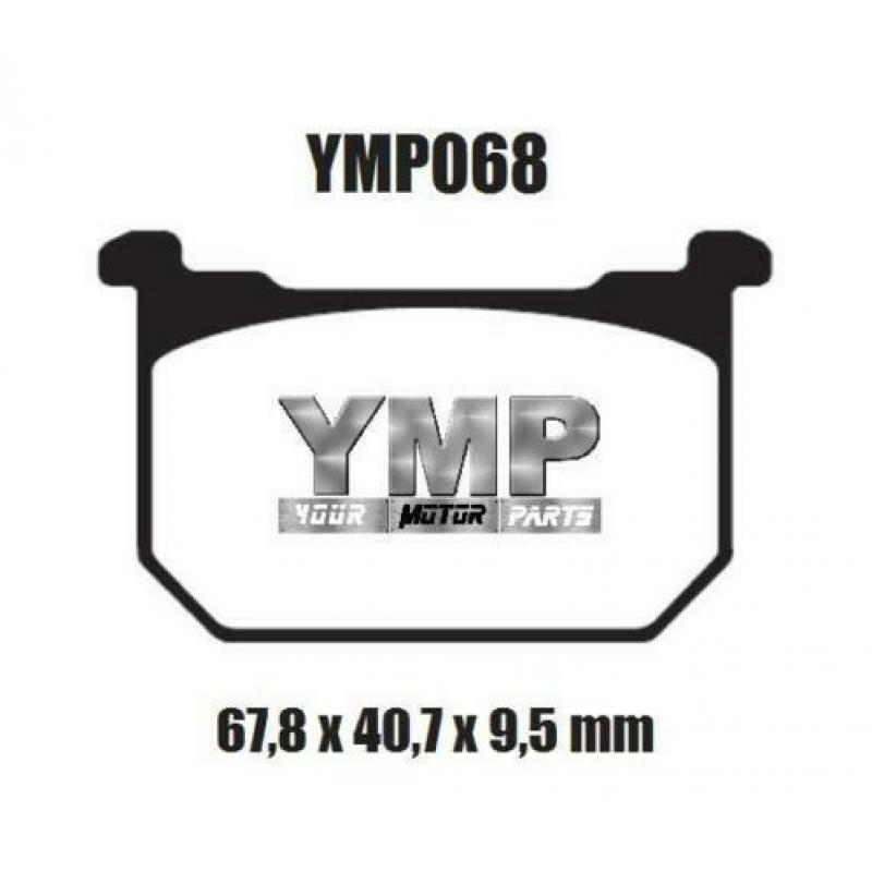 Remblokken Kawasaki 750 GPX GT GPZ KVF GPX750 GT750 KVF750